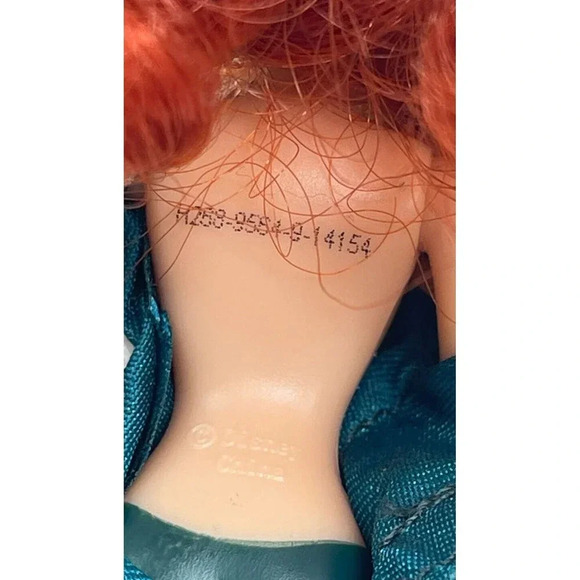 Disney Store Parks Exclusive Princess Collection Merida 6" Mini Doll Dress Brave - Picture 10 of 11